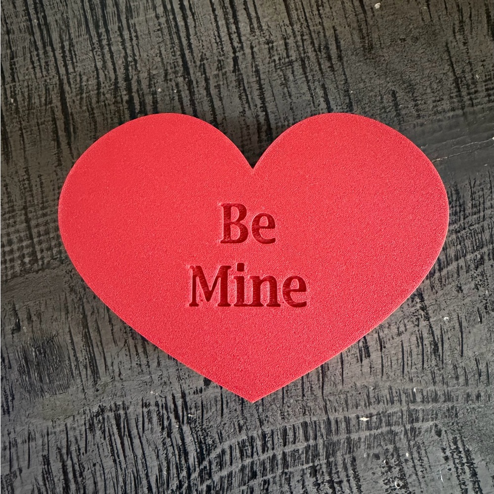 Heart-Shaped Red Storage Box - Picture 3 of 3